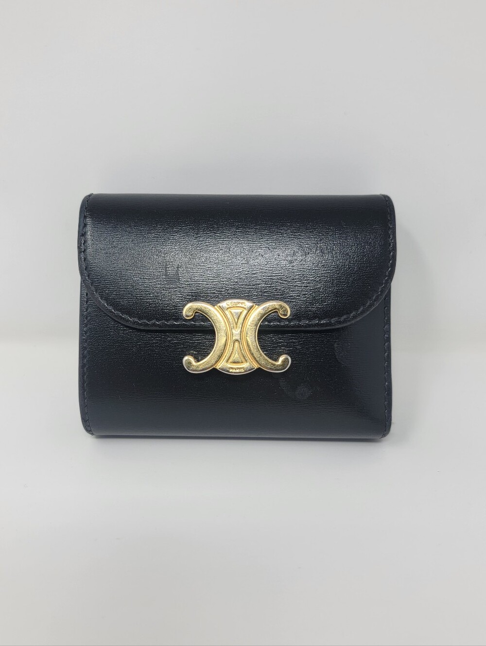 CELINE Small Triomphe Trifold Wallet